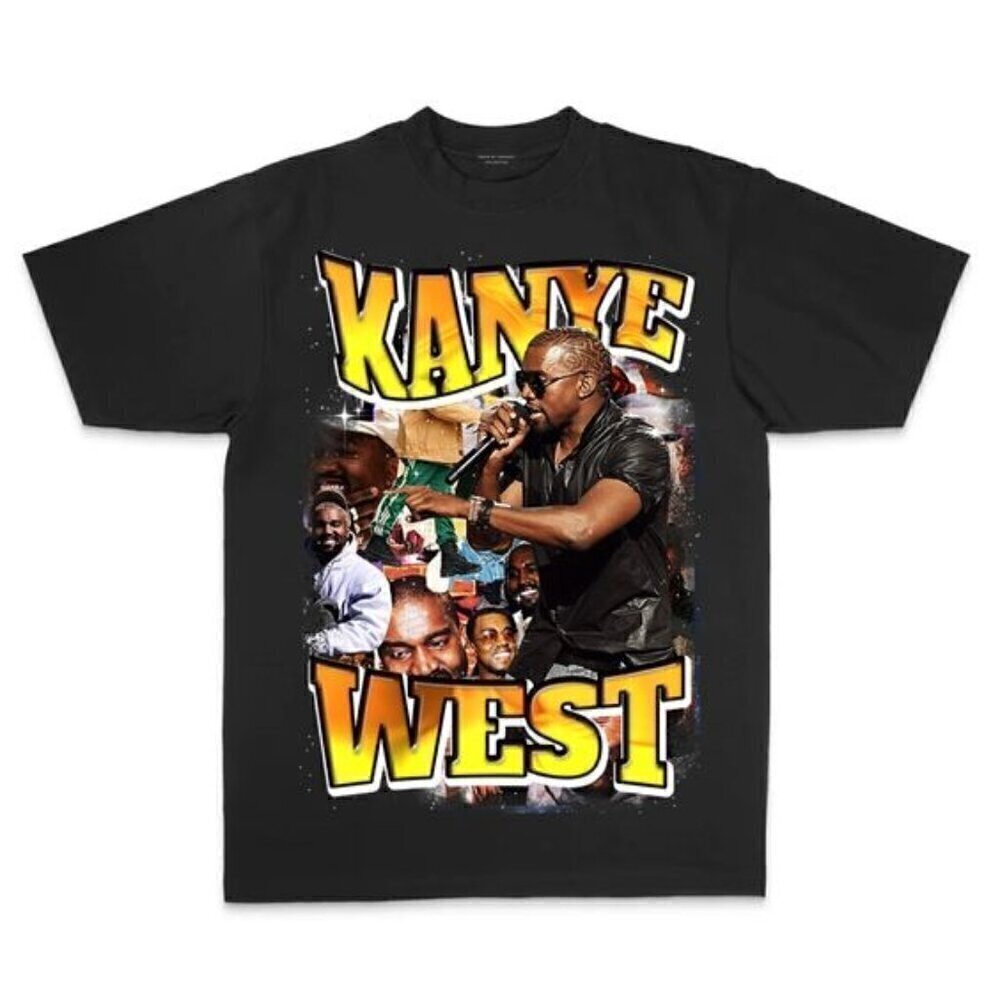 Kanye West Classic Rapper Short Sleeve Fan T-Shirt